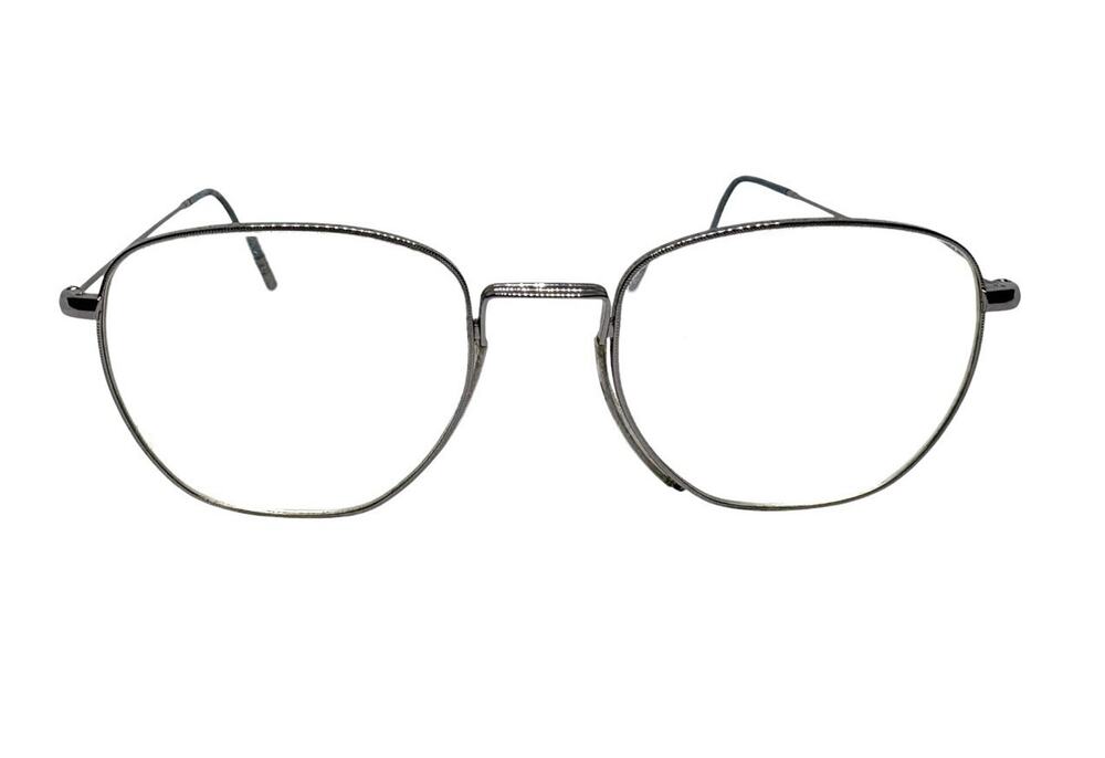 MOREL 60120M GN04 SILVER AUTHENTIC EYEGLASSES FRAMES 50-20-145